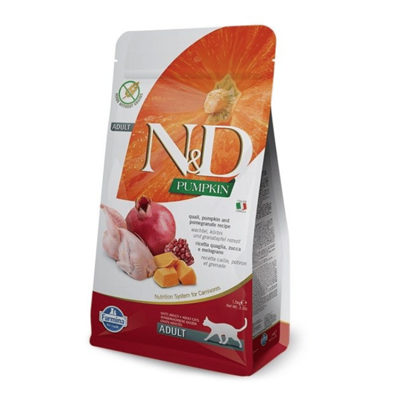 Nourriture pour chat Farmina N&d Citrouille Sans Grains Caille