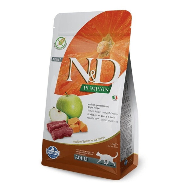 Nourriture pour chat Farmina N&d Citrouille Sans Grains Cerf