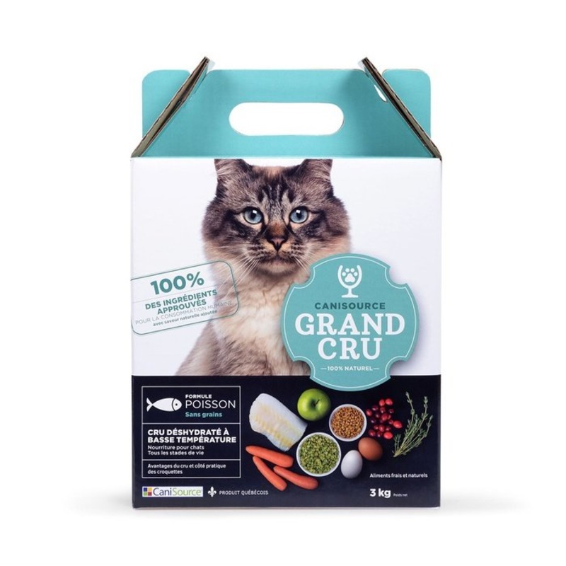 CaniSource pour chat, poisson sans grain