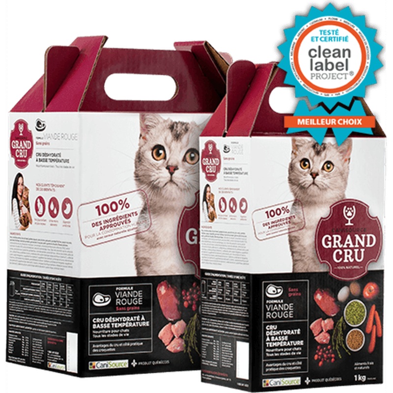 CaniSource pour chat, viande rouge