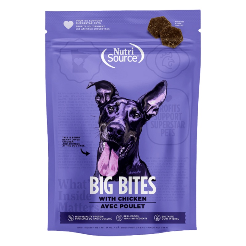 Gteries pour chiens - Grosses bouches de poulet 14oz