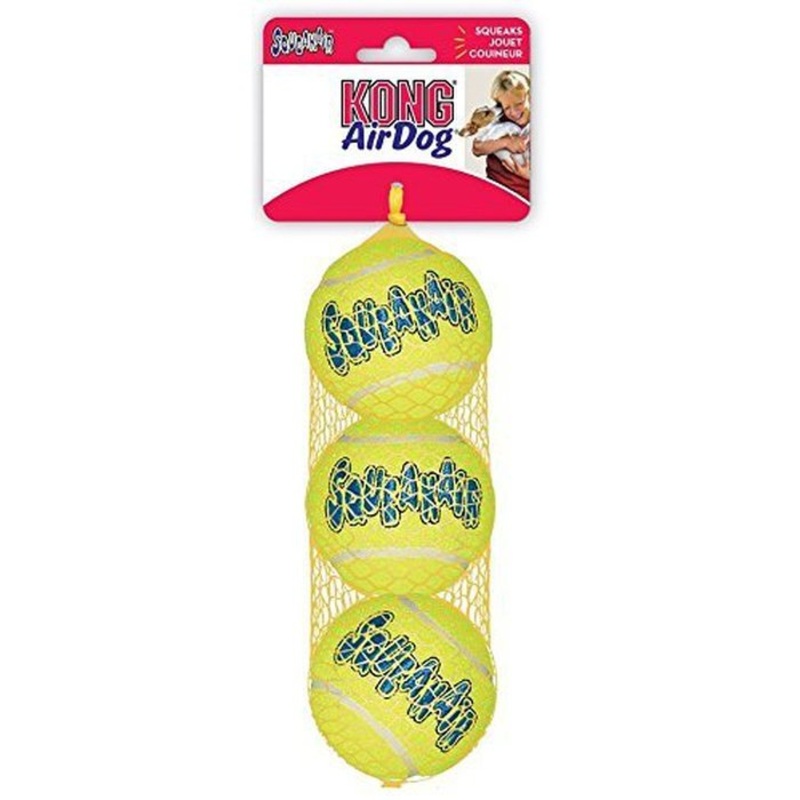 Balle Air Dog Squeaker Medium Pack de 3