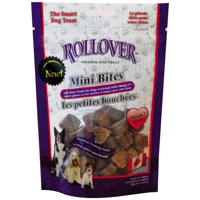 Gteries pour chiens Rollover Mini Bouches 100G