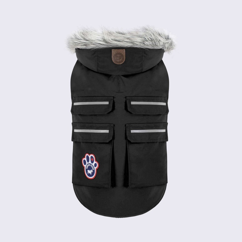 Manteau pour chien Everest Explorer Noir Canada Pooch - Liquidation - Vente Finale