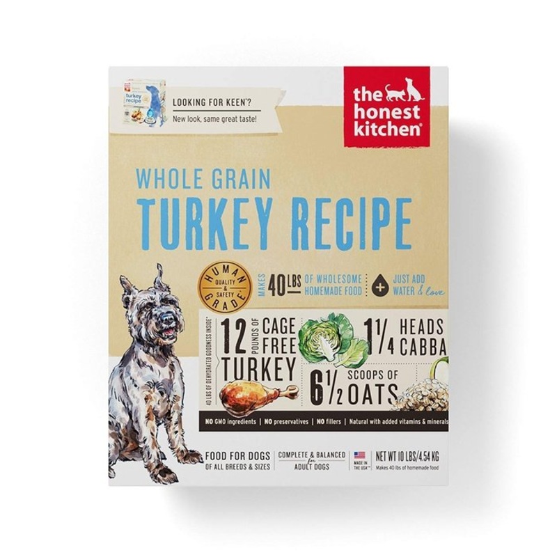 Nourriture dshydrat Honest Kitchen Grain Dinde, Keen