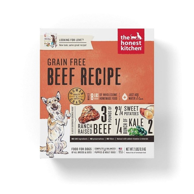 Nourriture dshydrat Honest Kitchen Love Boeuf Sans Grain