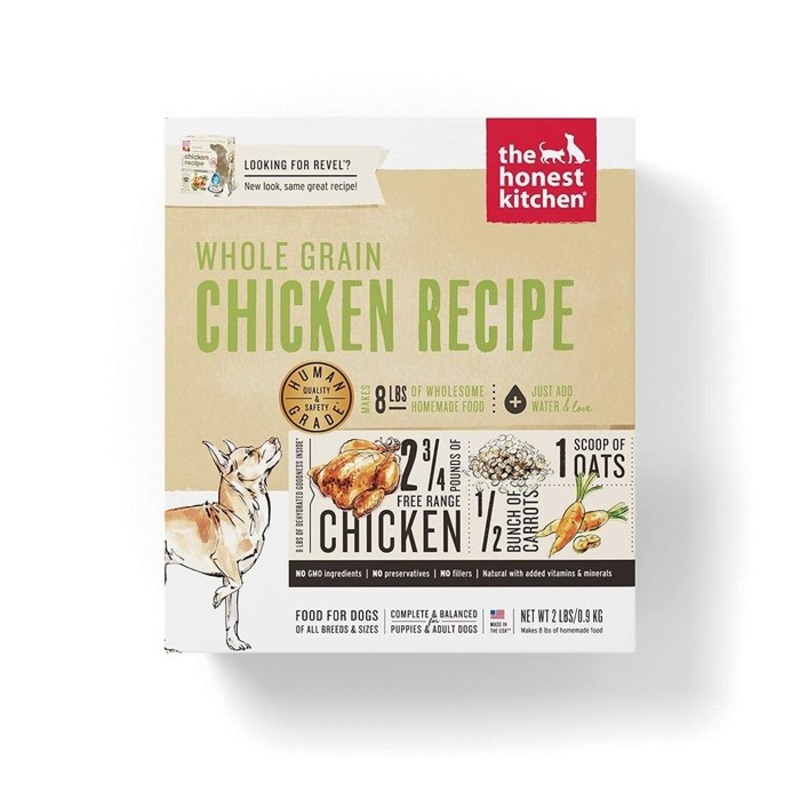 Nourriture dshydrat Honest Kitchen Whlole Grain Poulet, Revel