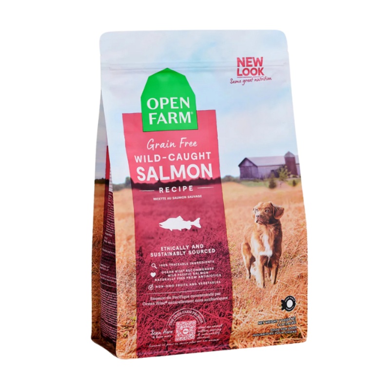 Nourriture pour chien Open Farm Saumon sauvage sans grain
