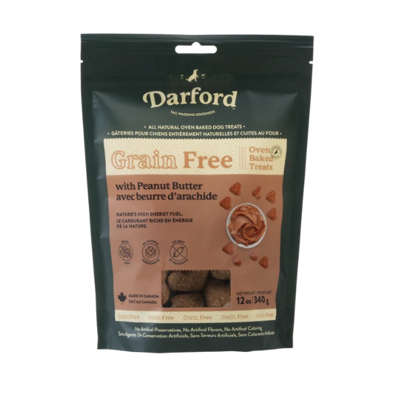 Biscuits pour chiens au Beurre d'arachide 340G