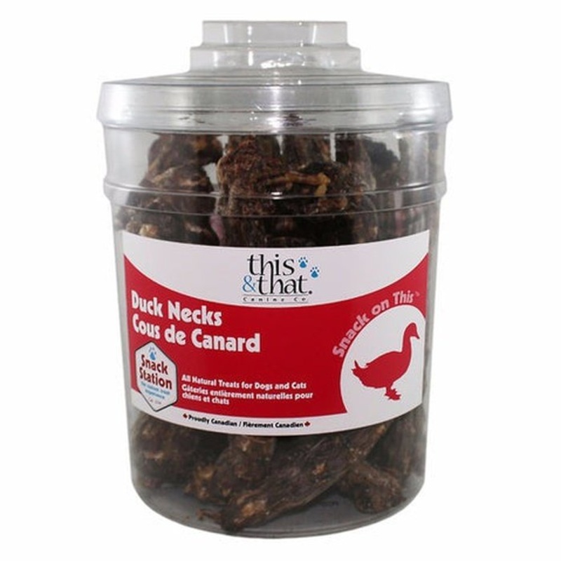 Cou de canard dshydrat gteries pour chien