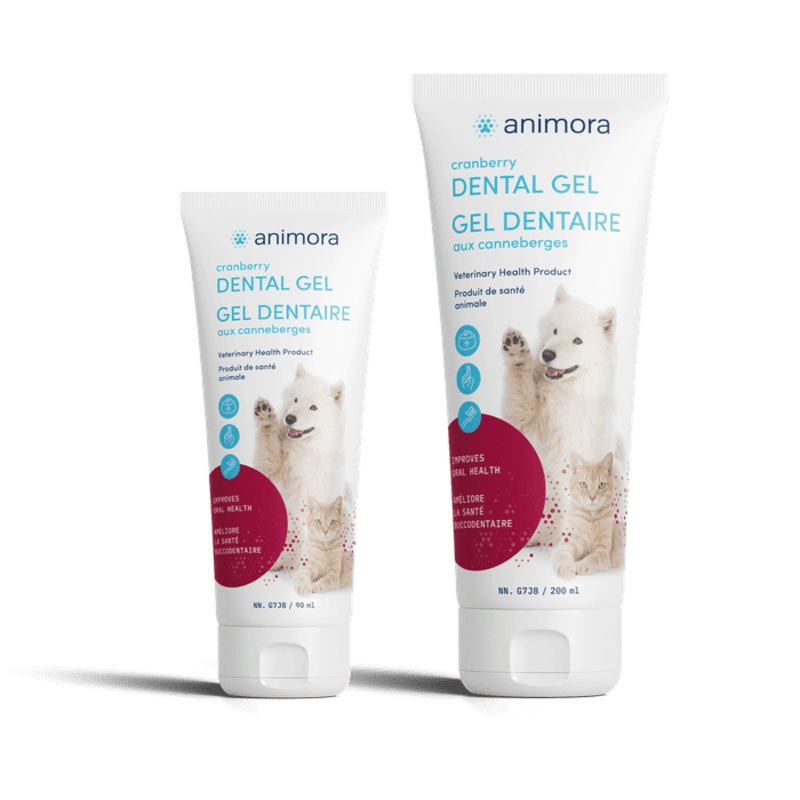 Gel Dentaire Aux Canneberges Pour Chiens et Chats