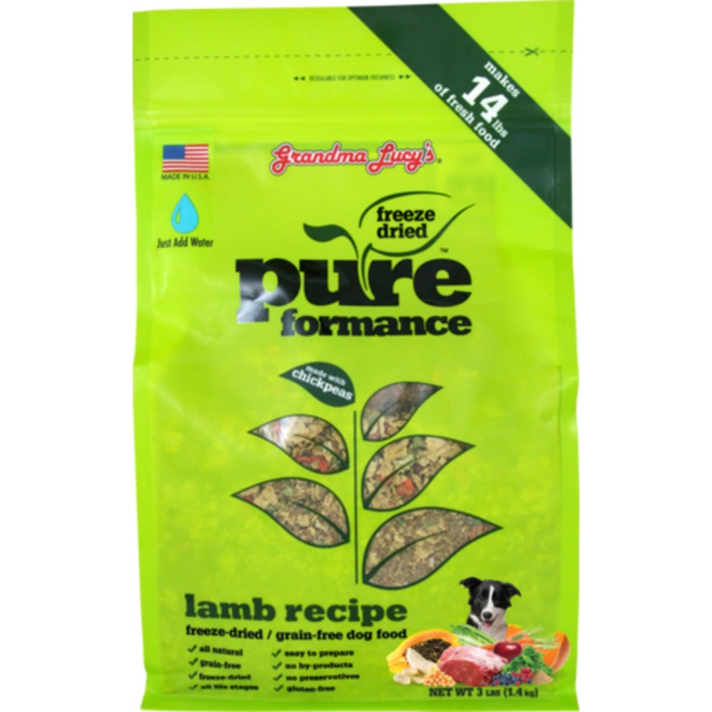 Grandma Lucy's Pureformance Lamb Grain Free Dog Food
