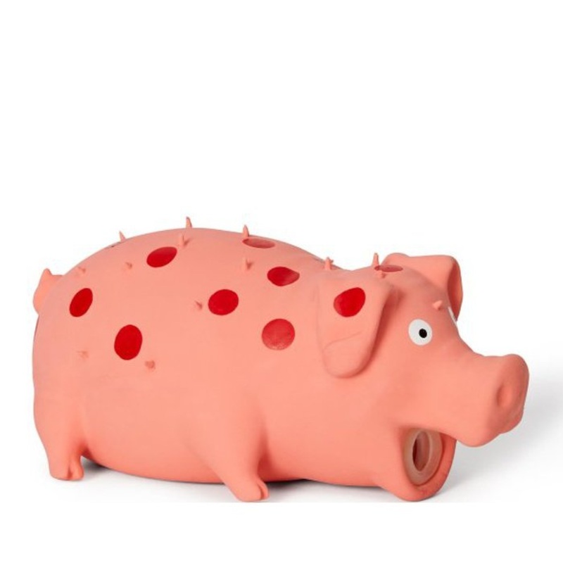 Jouet pour chien en latex cochon rose  poids Squeaker 8''