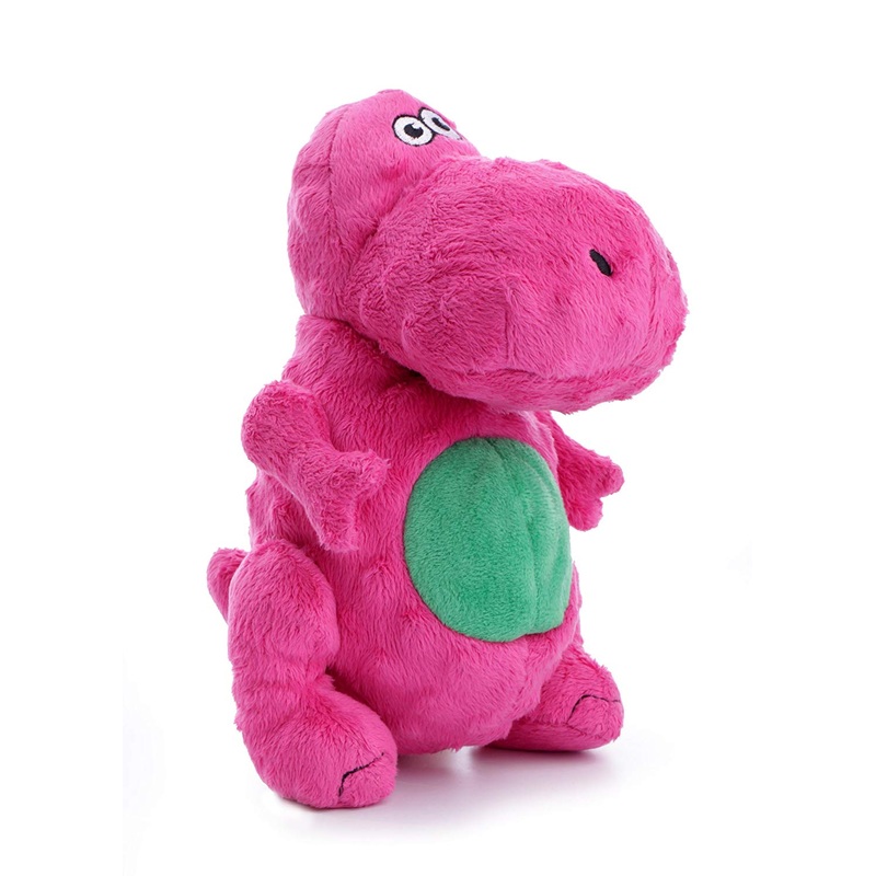 Jouet pour chien T-Rex Rose