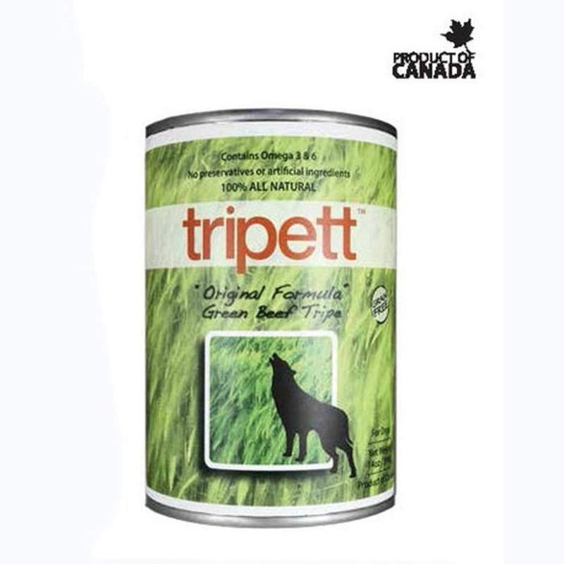 Nourriture humide Tripett PetKind Green Beef Tripe Original Formula