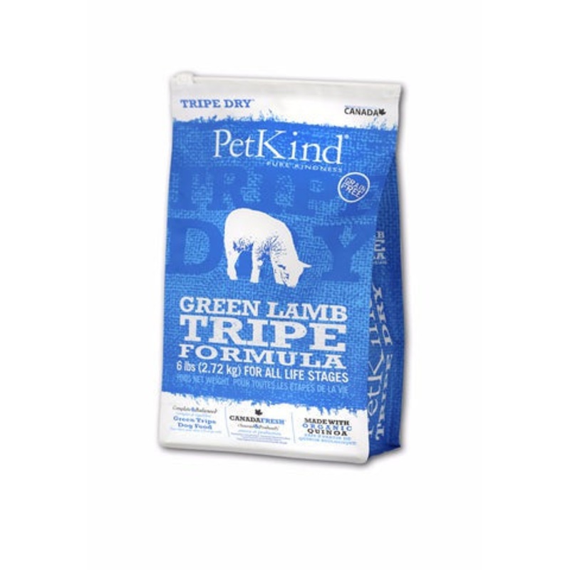 Nourriture pour chien Tripett PetKind Green Lamb Tripe Formula Dry Dog Food