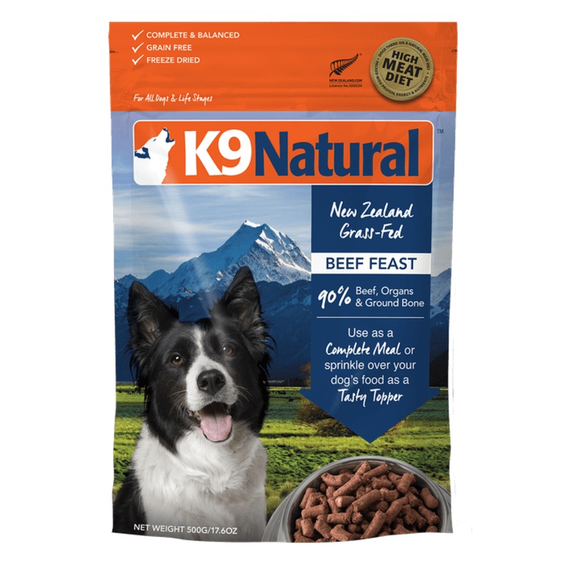 Nourriture pour chiens K9 Natural Freeze-Dried Boeuf