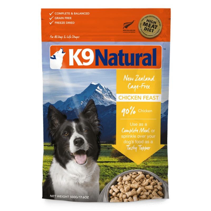 Nourriture pour chiens K9 Natural Freeze-Dried Poulet