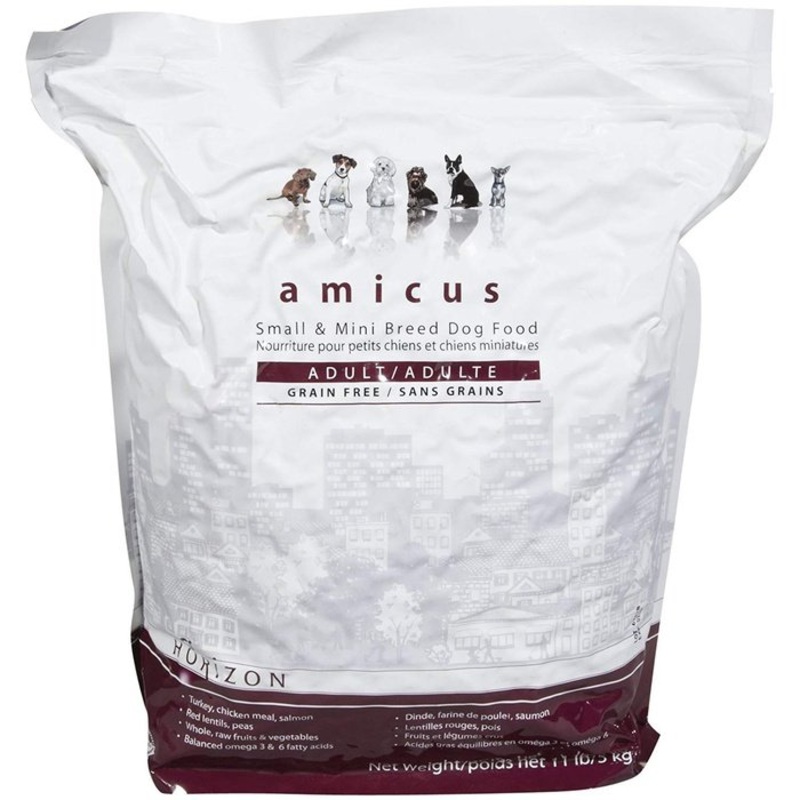 Nourriture pour petit chien Horizon Amicus Sans Grains