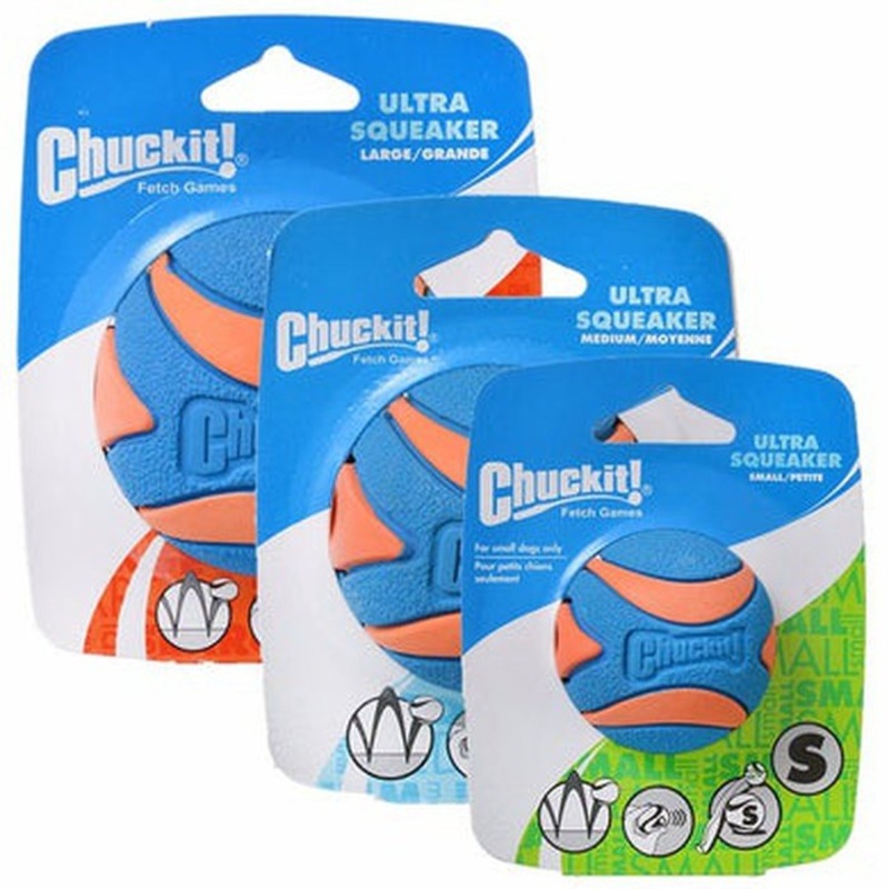 Balle Chuckit Ultra avec squeaker