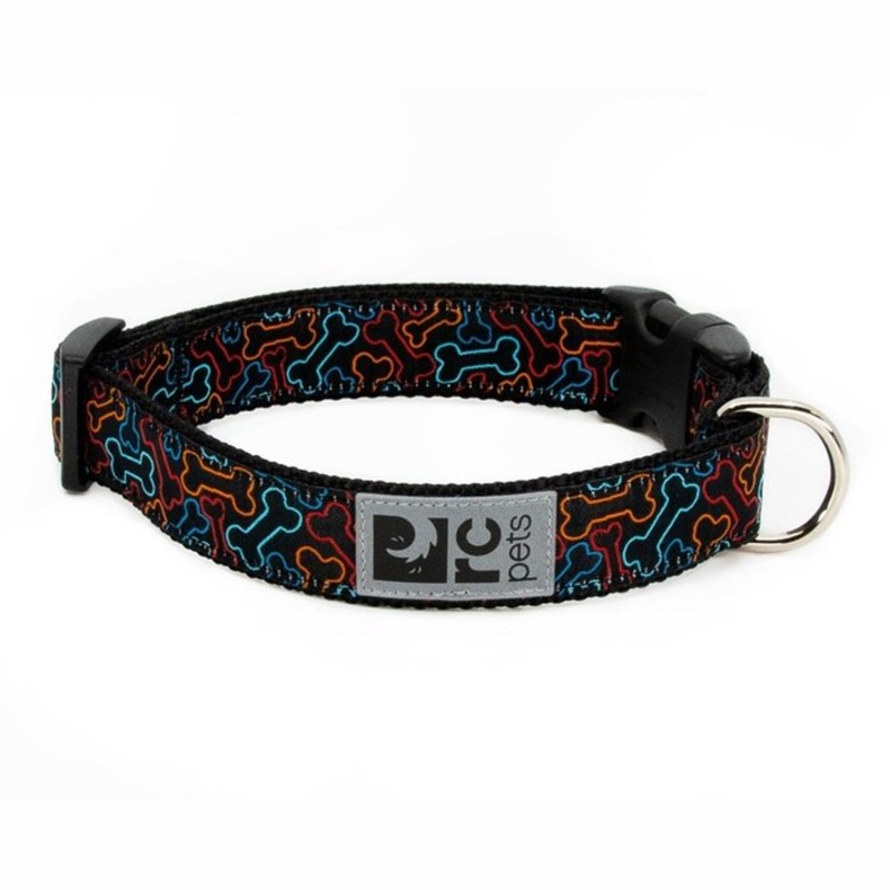 Collier  clip pour chien RcPets Bones