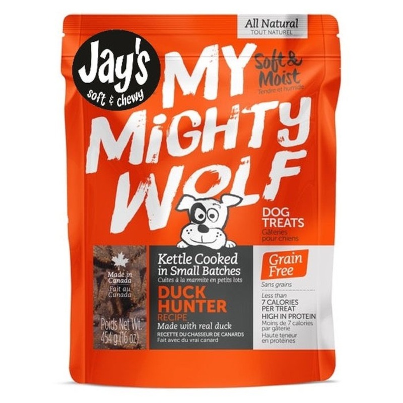Gteries pour chiens Waggers Mighty Wolf canard