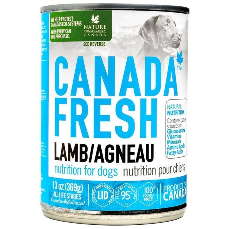 Nourriture humide pour chien Canada Fresh Agneau