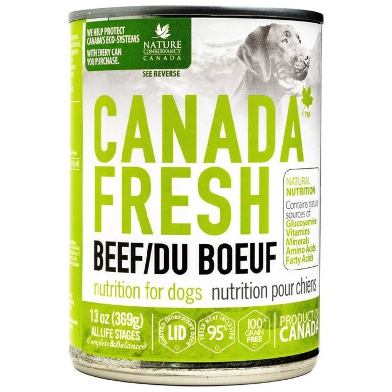 Nourriture humide pour chien Canada Fresh Boeuf