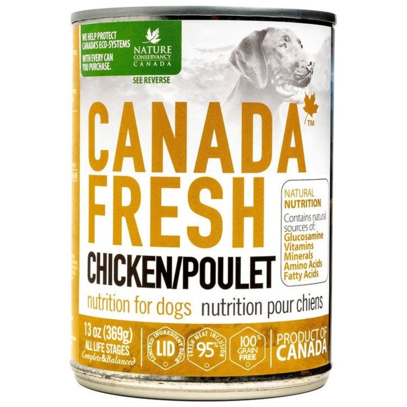 Nourriture humide pour chien Canada Fresh Poulet