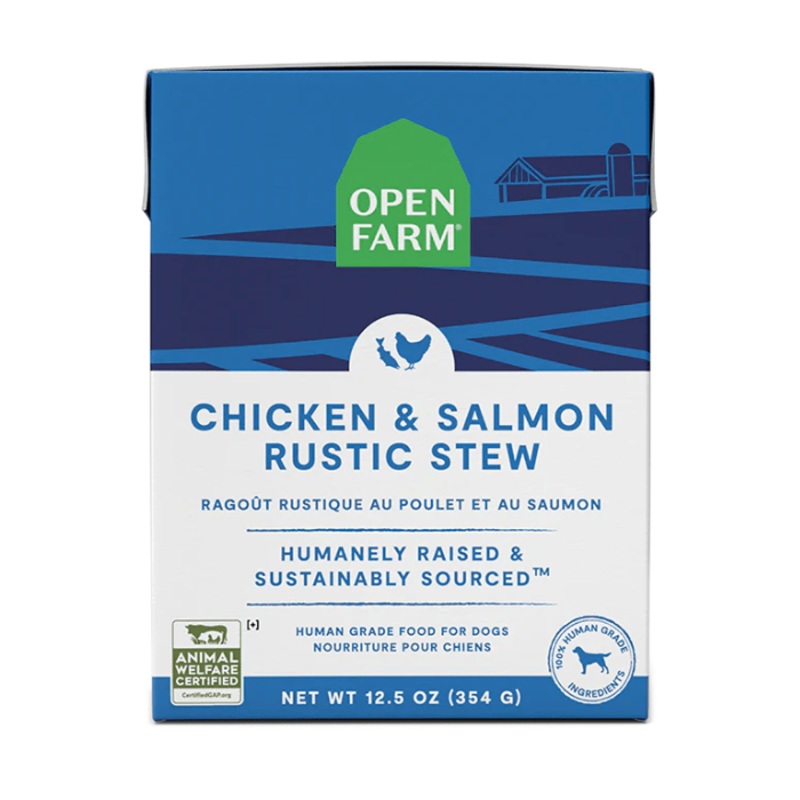 Nourriture humide saumon et poulet Rustic Stew 12.5oz