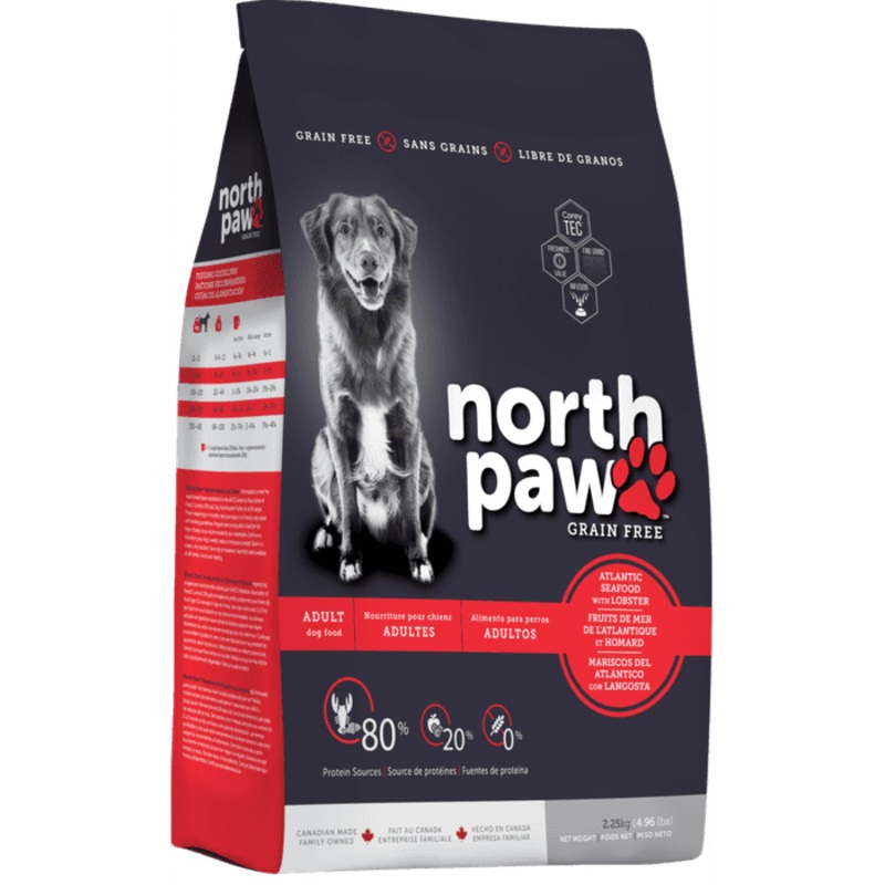 Nourriture pour chiens Corey North Paw fruits de mer de lAtlantique et homard