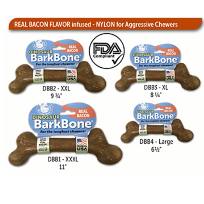 Os Dinosaure Pet Qwerks avec bacon
