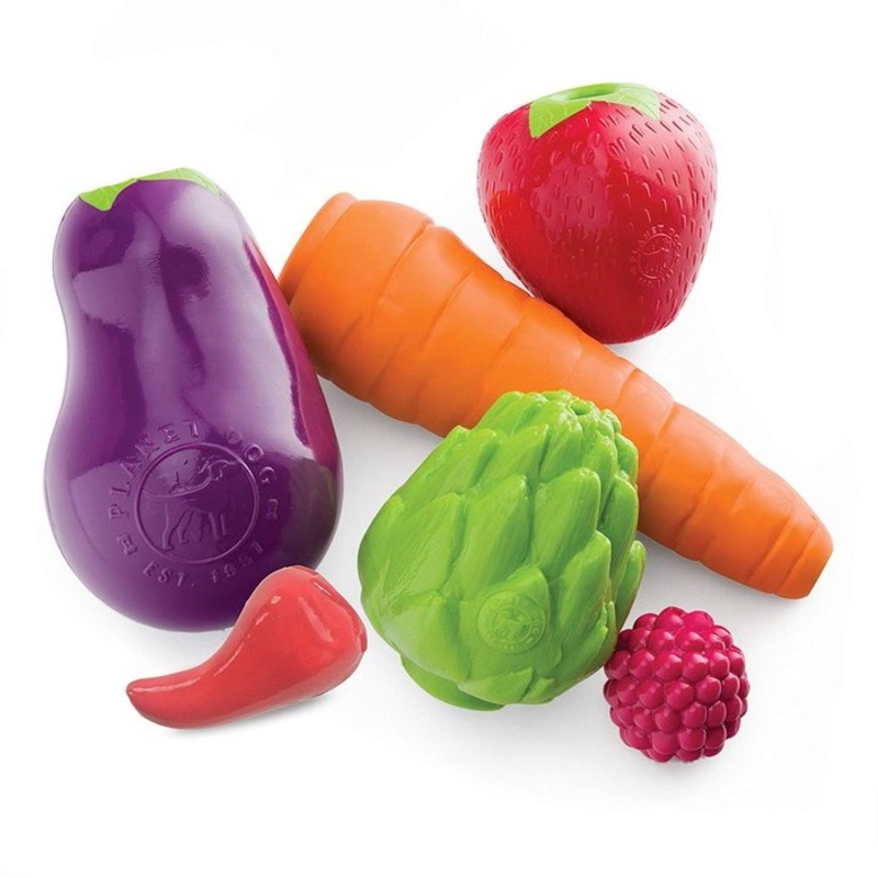 Planet Dog Orbee-Tuff Foodies, Jouet  Lancer, Mcher et Distributer des gteries