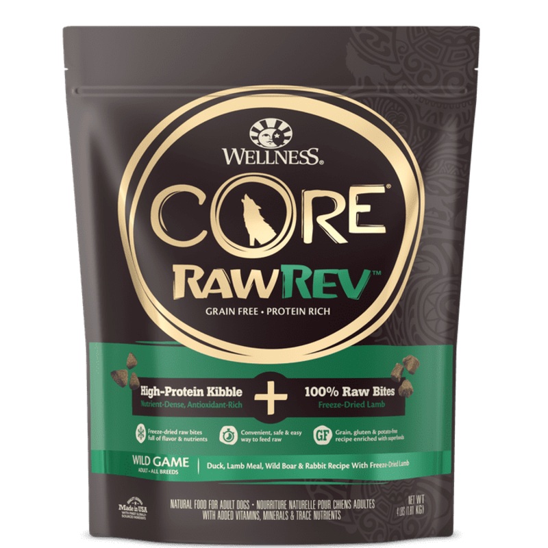 Wellness CORE RawRev Grain Free Wild Game