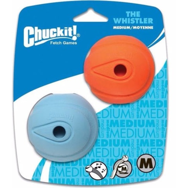 Balle siffleuse Chuckit Paquet de 2