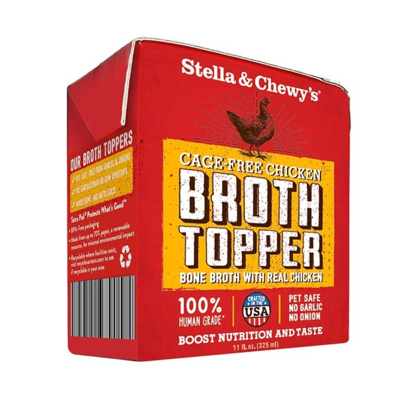 Bouillon d'os de poulet Stella Broth Topper Paquet de 12