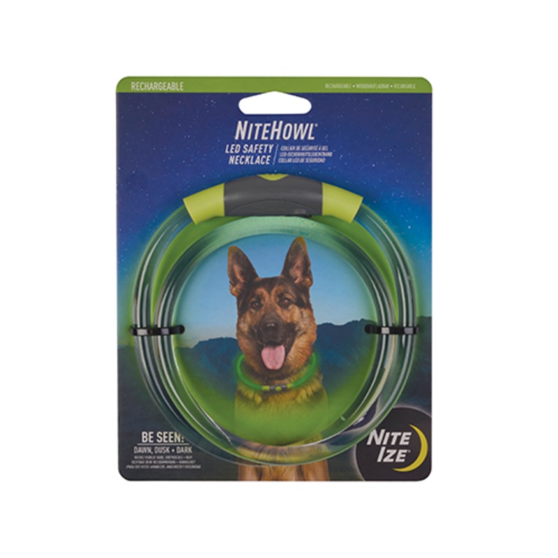 Collier lumineux pour chien NiteHowl LED Rechargeable