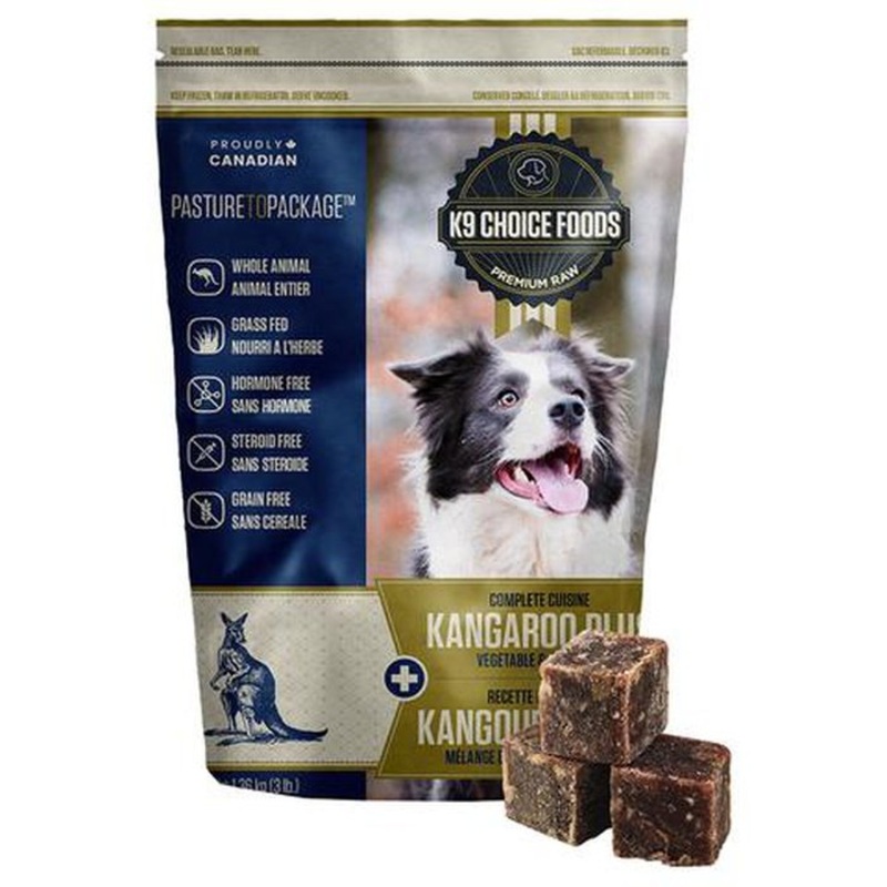 Cru Congel en cube Lil Guys Plus Kangourou 3 lbs