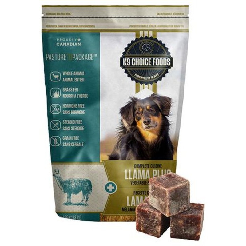 Cru Congel en cube Lil Guys Plus Lama 3 lbs