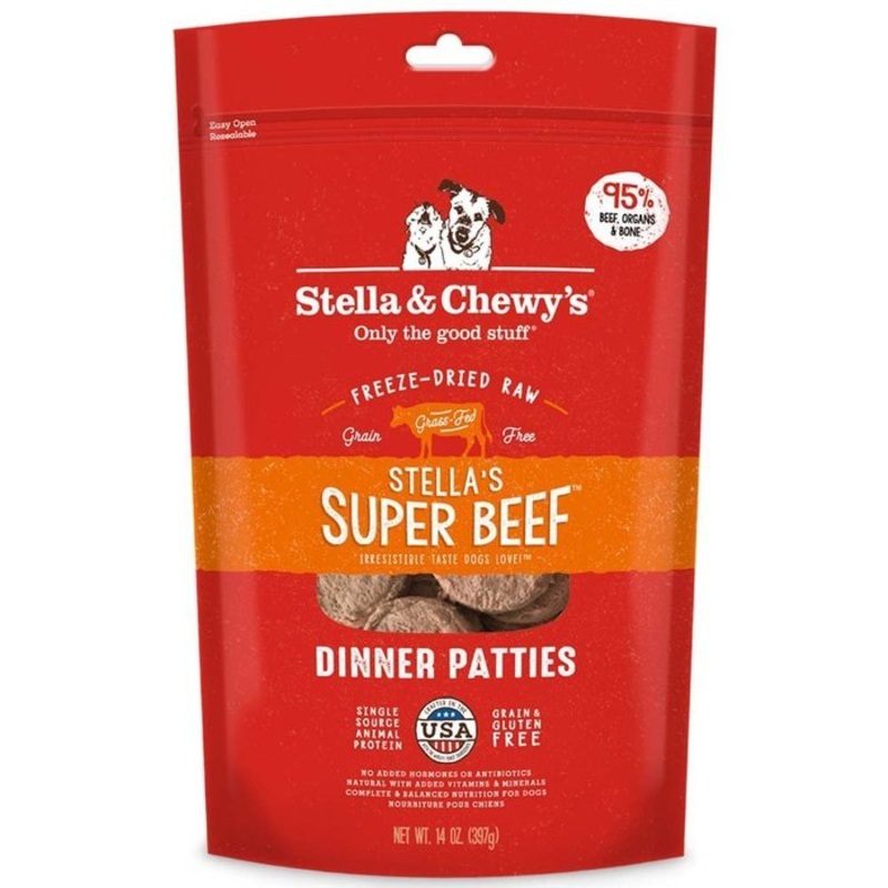 Galettes de repas lyophilises Dinner Patties Stella & Chewy's, Buf