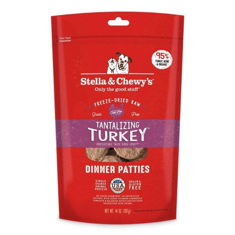 Galettes de Repas Stella & Chewy Tantalizing Turkey Freeze-Dried Dinner Patties
