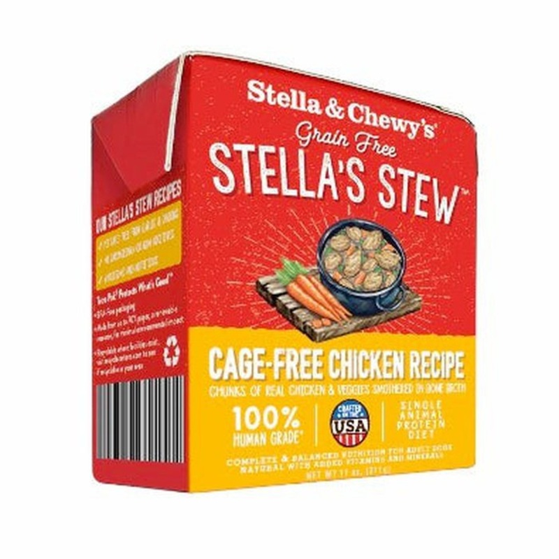 Nourriture humide pour chiens Stella's Stews Cage-Free Chicken Recipe