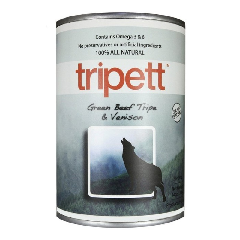 Nourriture humide Tripett PetKind Green Beef & Venaison Tripe