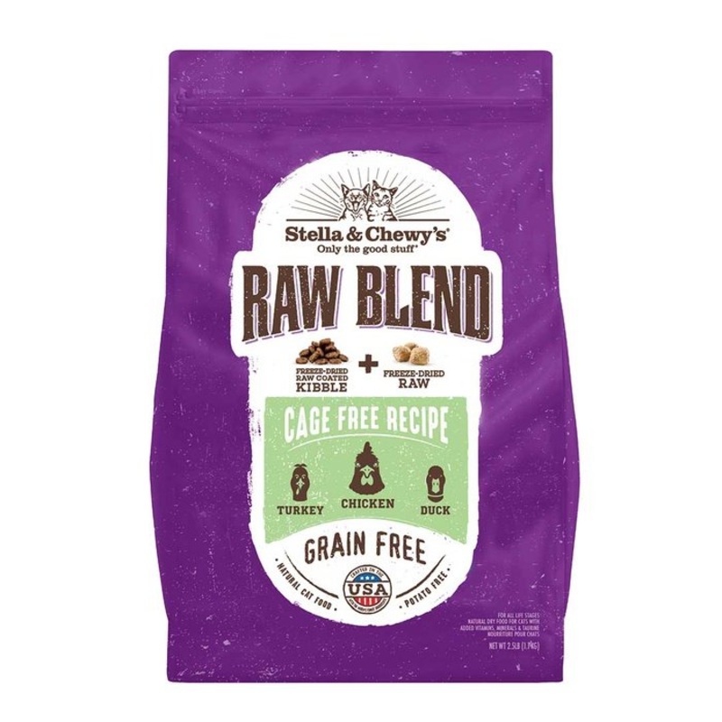 Nourriture pour chats Raw Blend Cage Free