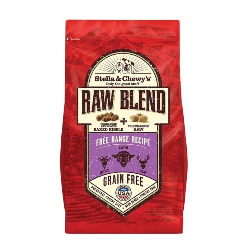 Nourriture pour chien Stella & Chewy's Free Range Agneau Raw Blend