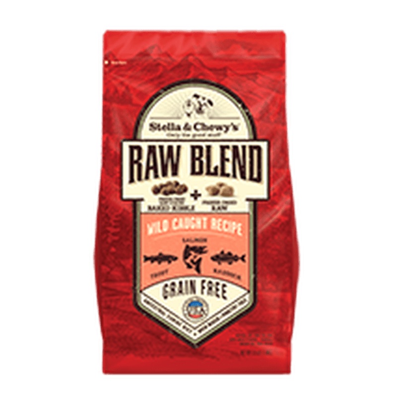 Nourriture pour chien Stella & Chewy's Poisson Raw Blend Wild-Caught Recipe Kibble