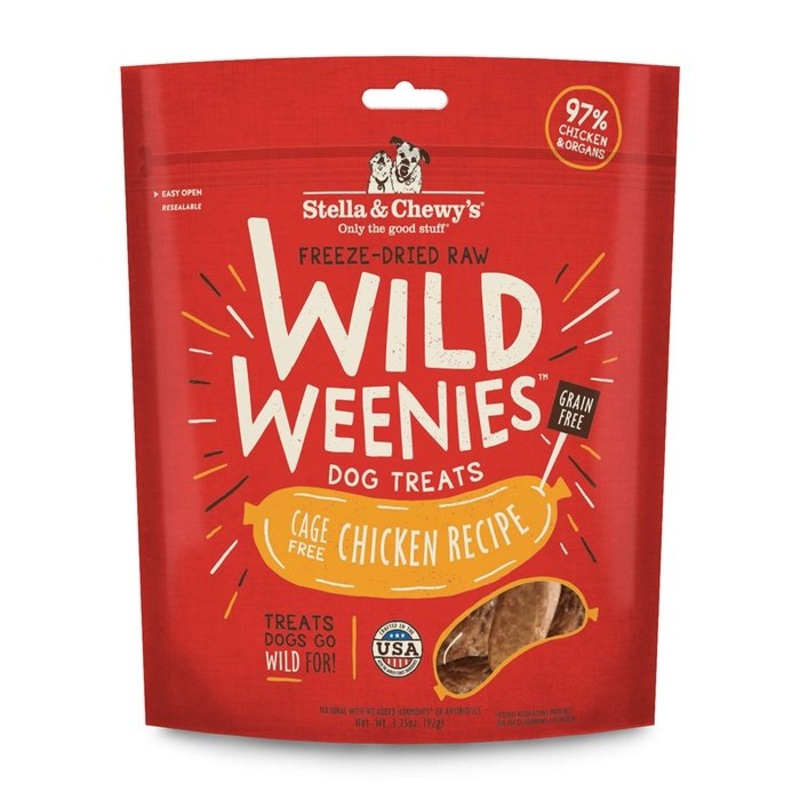 Saucisse de lyophilis Stella Wild Weenies Poulet