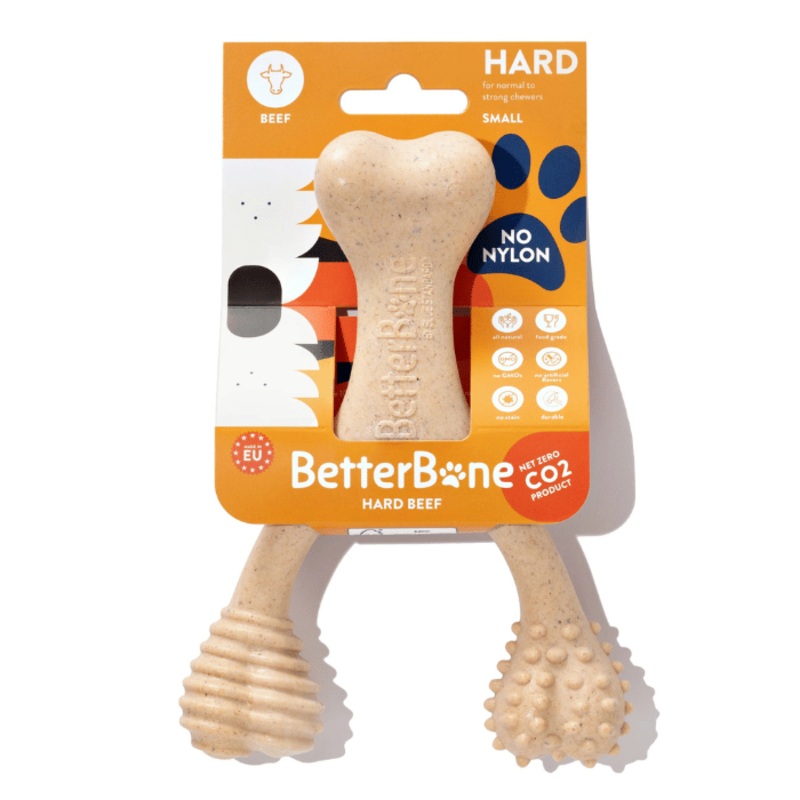 BetterBone HARD : La Mastication Naturelle, cologique et Ultra-Durable pour les Mcheurs les Plus Tenaces ! - Saveur de boeuf