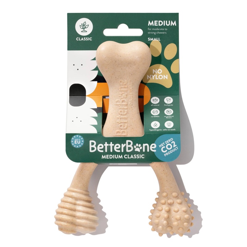 BetterBone MEDIUM : La Mastication Naturelle, cologique et Non Toxique pour les Mcheurs du Quotidien | Idal pour les Mcheurs Lgers  Modrs