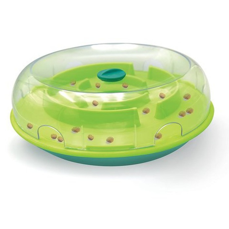 Casse tte pour chien Jouet interactif Nina Ottosson Wobble Bowl